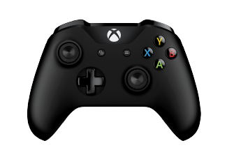 MICROSOFT Xbox One S Wireless Controller Zwart