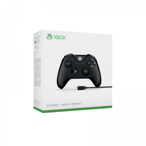 Microsoft Xbox One S Wired Controller Zwart (Windows 10)