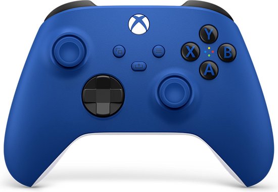 xbox series controller blauw